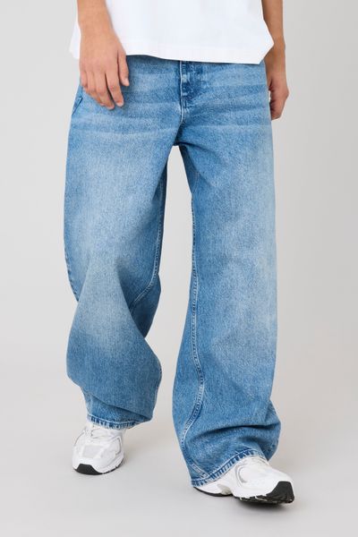 Jean baggy stone used