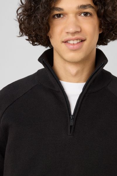 Pull col montant zipp&eacute;