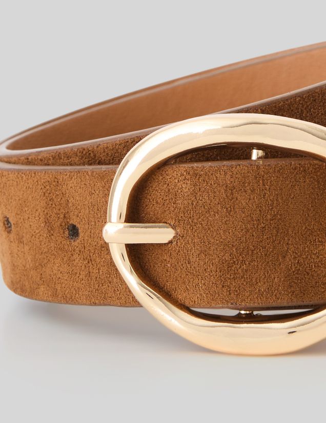 Ceinture boucle m&eacute;tallique