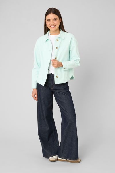 Veste garment dyed