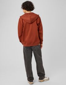 Sweat zipp&eacute; &agrave; capuche