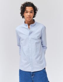 Chemise micro motif ajust&eacute;e