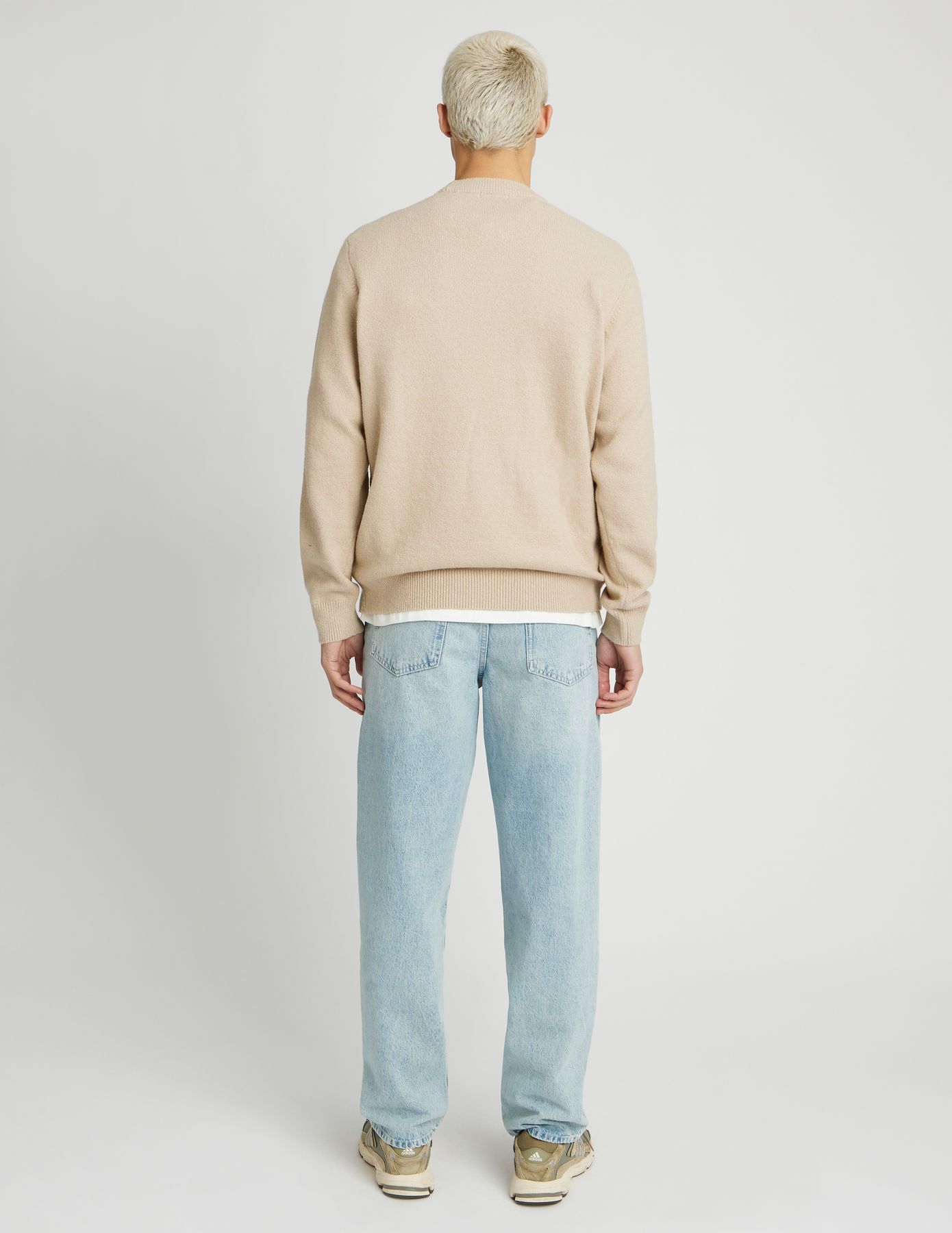 Pull matière fantaisie