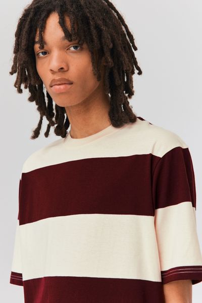 T-shirt maxi rayures