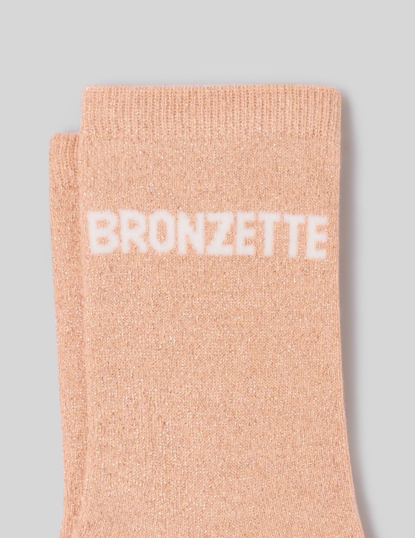 Chaussette unitaire wording lurex