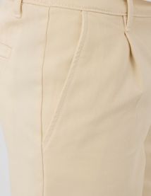 Pantalon droit &agrave; pinces