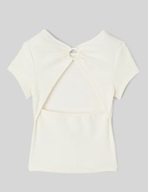 T-shirt dos nu bijou