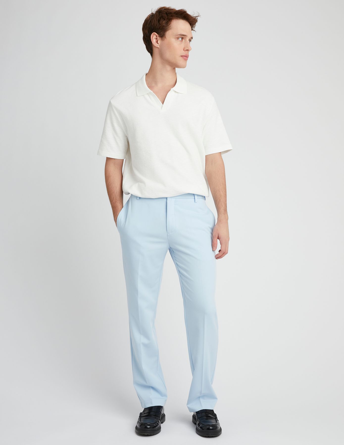 Pantalon de ville fluide