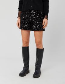 Short à sequins
