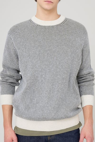 Pull bicolore