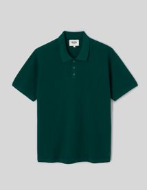 Polo maille c&ocirc;tel&eacute;e