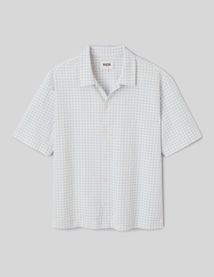 Chemise manches courtes &agrave; carreaux