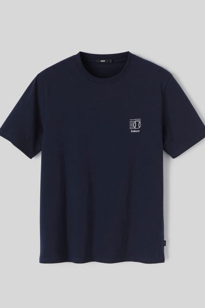 T-shirt brodé à message