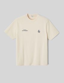 T-shirt broderie poitrine