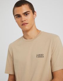 T-shirt imprim&eacute; devant dos