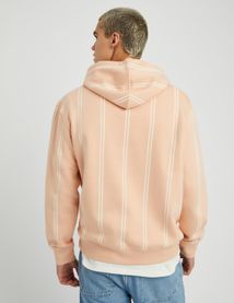 Sweat &agrave; capuche ray&eacute;