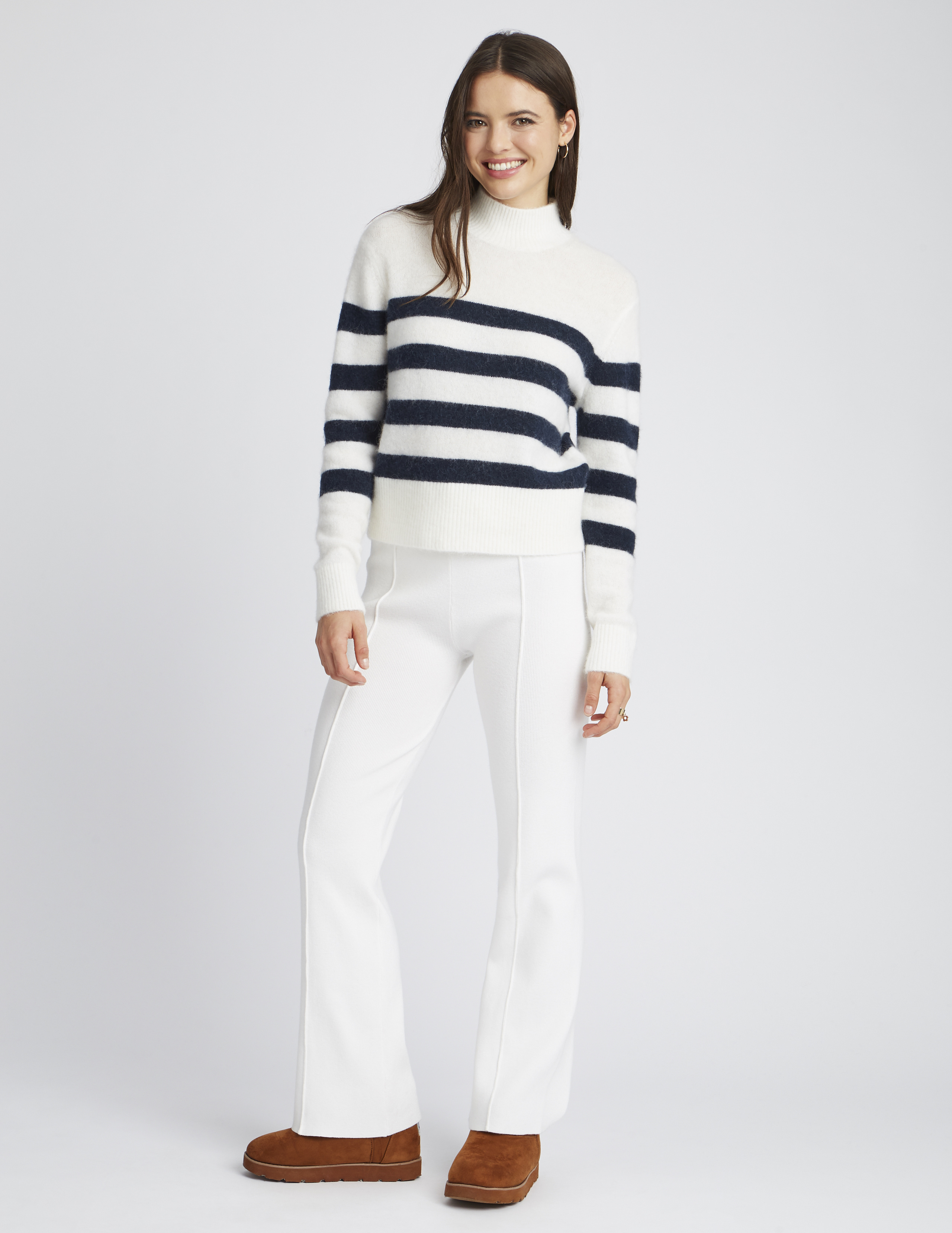 Pull col montant premium