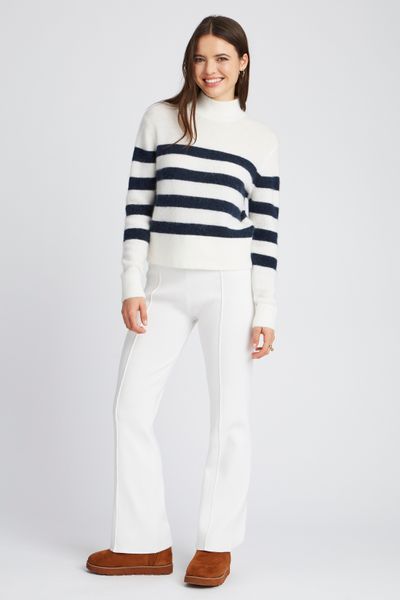 Pull col montant premium