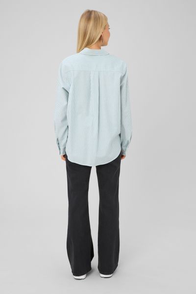Chemise ray&eacute;e manches longues