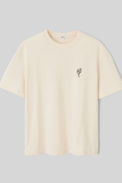 T-shirt patch dos imprimé