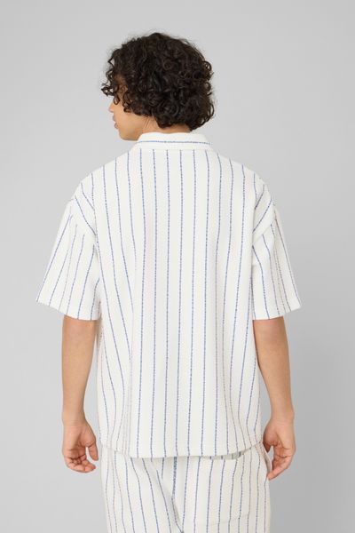 Polo manches courtes ray&eacute;e