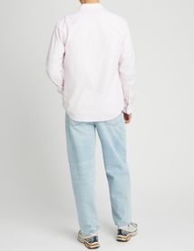 Chemise unie ajust&eacute;e