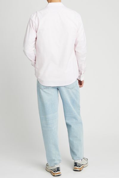 Chemise unie ajust&eacute;e