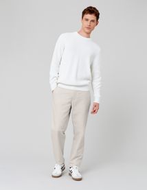 Pantalon de ville coton lin