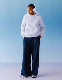 Pantalon large &agrave; pinces