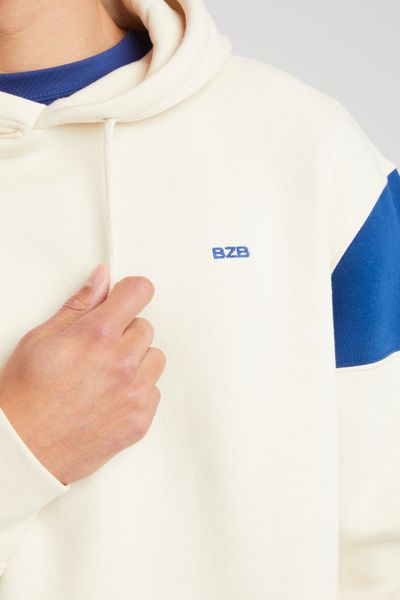Sweat à capuche colorblock