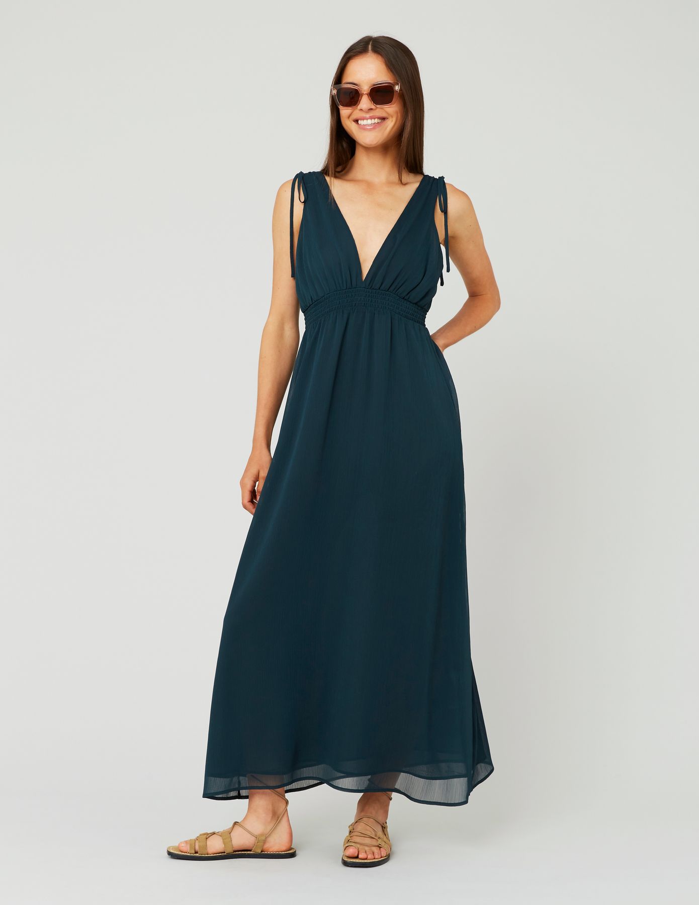 Robe fluide longue