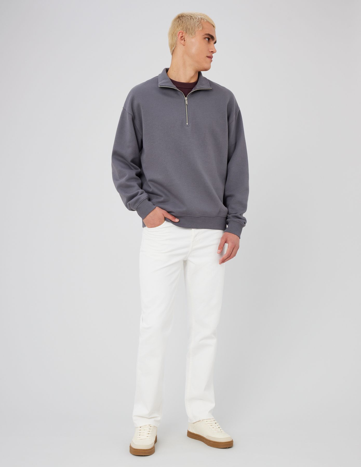 Jean comfort blanc