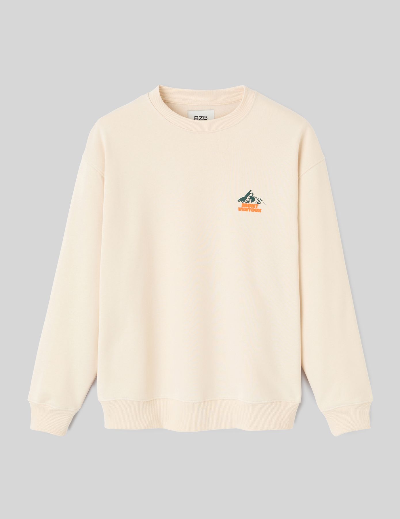 Sweat imprimé devant/dos