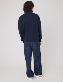 Pull col montant zippé