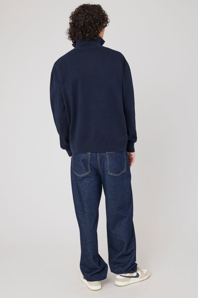 Pull col montant zippé
