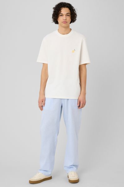 Pantalon de ville fluide viscose lin