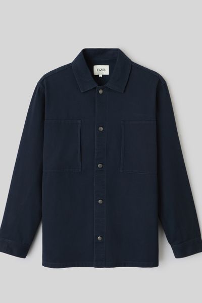 Surchemise en twill unie