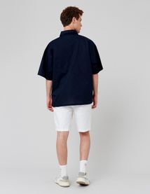 Bermuda coton lin