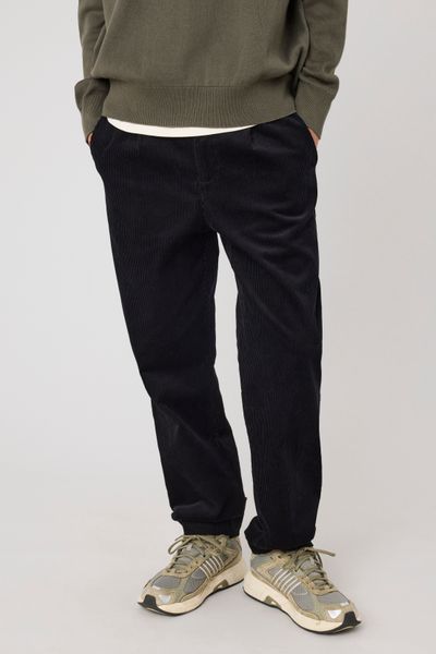 Pantalon velours à pince