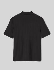 Polo maille fantaisie