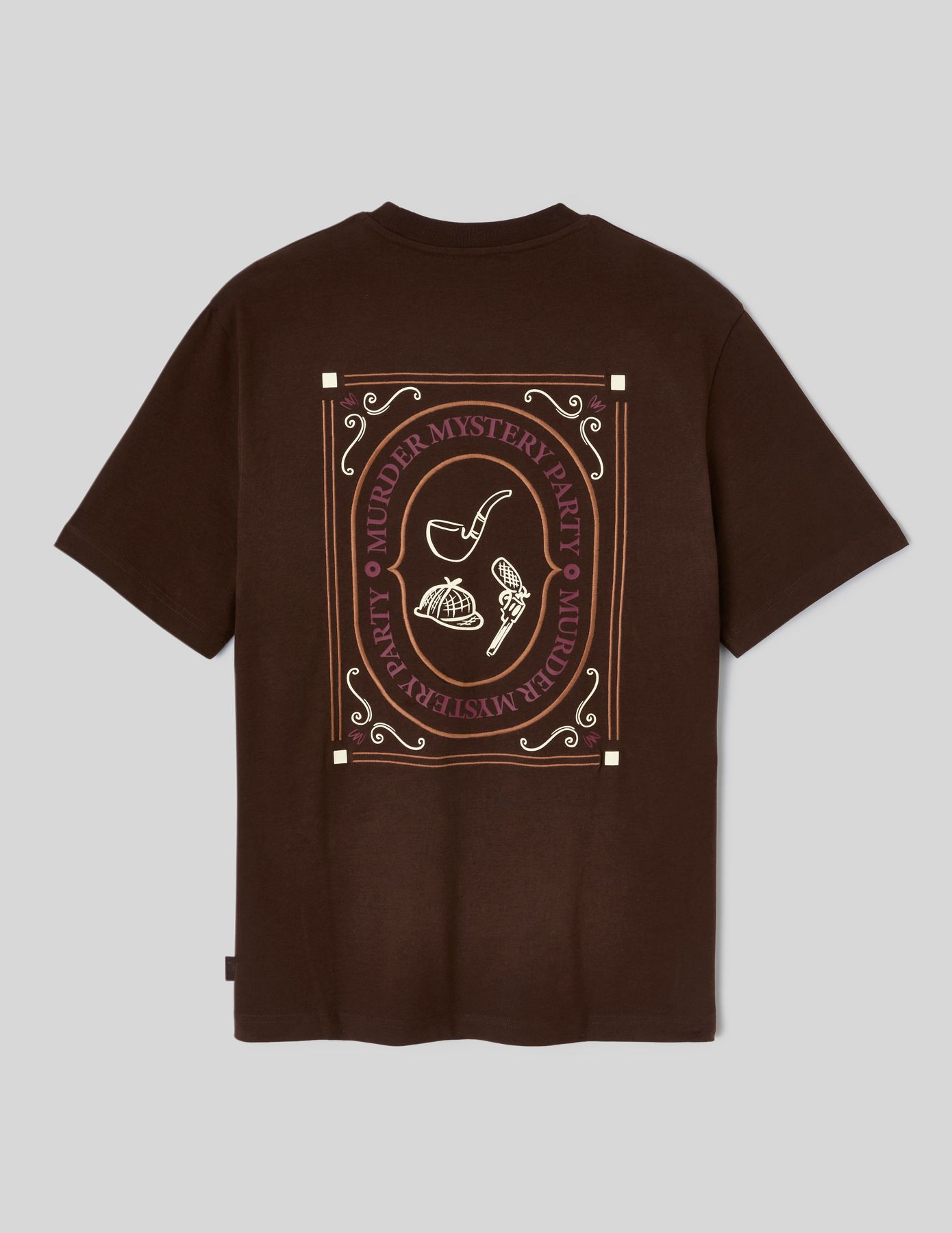 T-shirt imprim&eacute; et brod&eacute;
