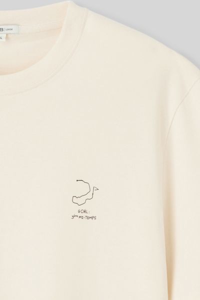 T-shirt animé poitrine