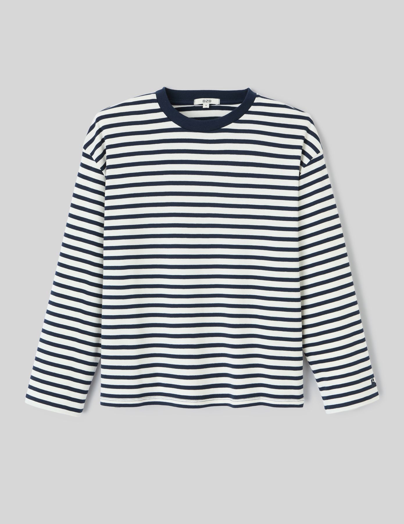 T-shirt manches longues ray&eacute;