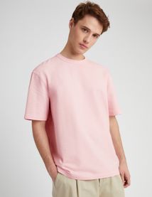 T-shirt matière fantaisie