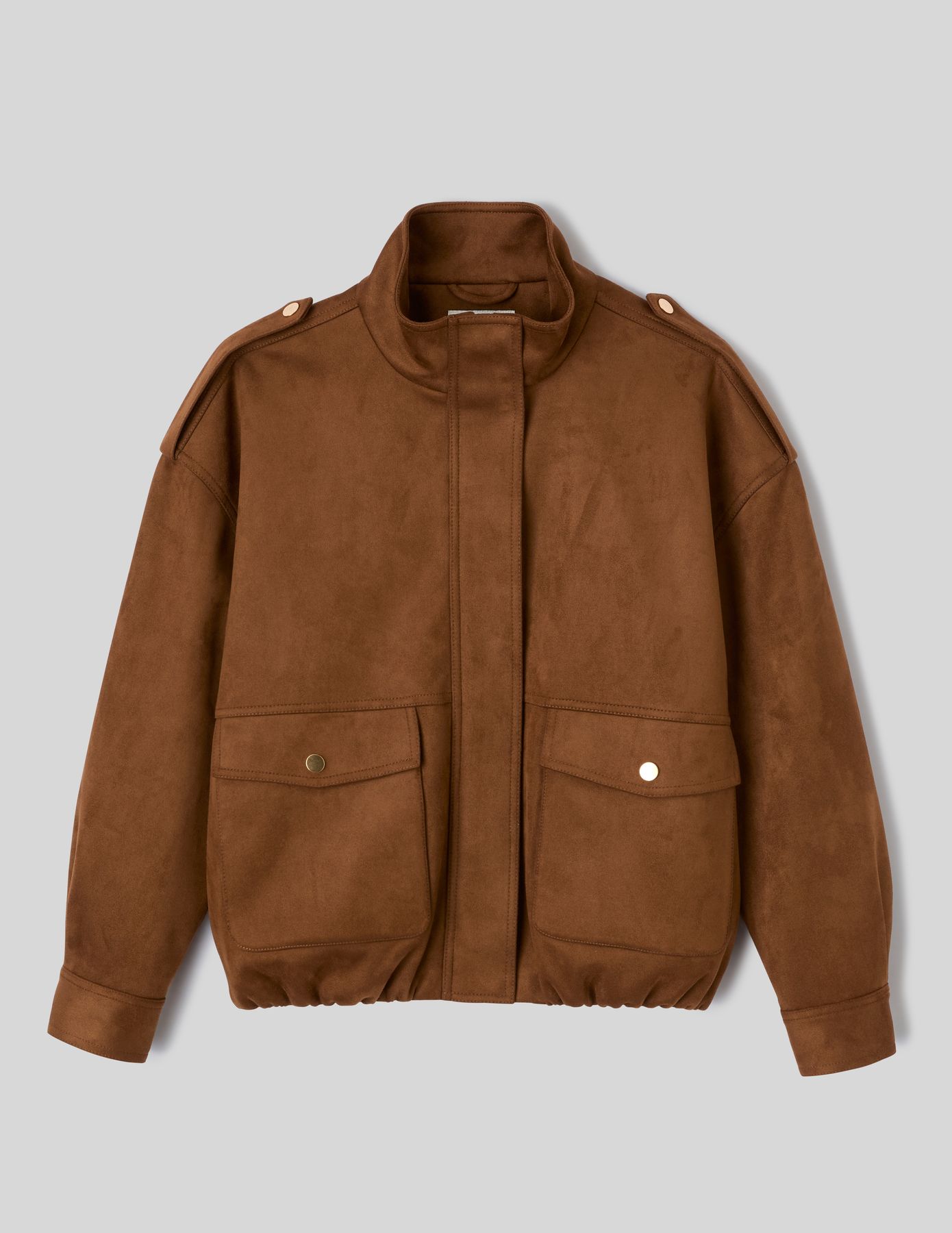 Blouson su&eacute;dine