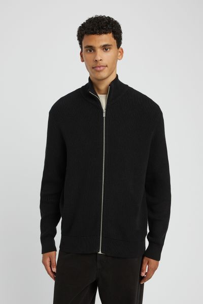 Pull col montant zippé