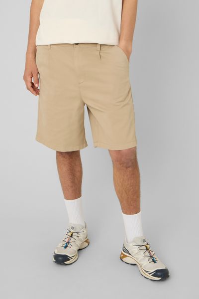 Bermuda chino &agrave; plis