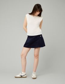 Jupe courte velours
