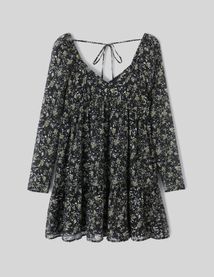Robe courte imprimée