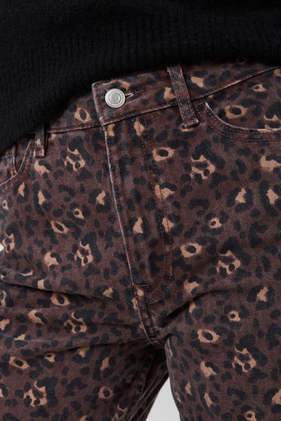 Jean imprimé léopard